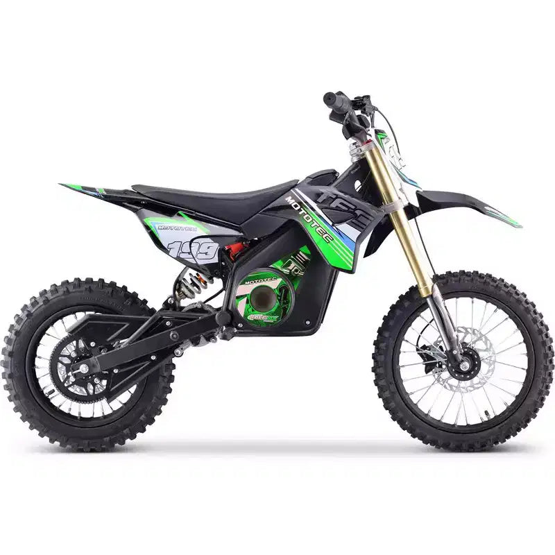 MotoTec 48v Pro Electric Dirt Bike 1500w Lithium Red