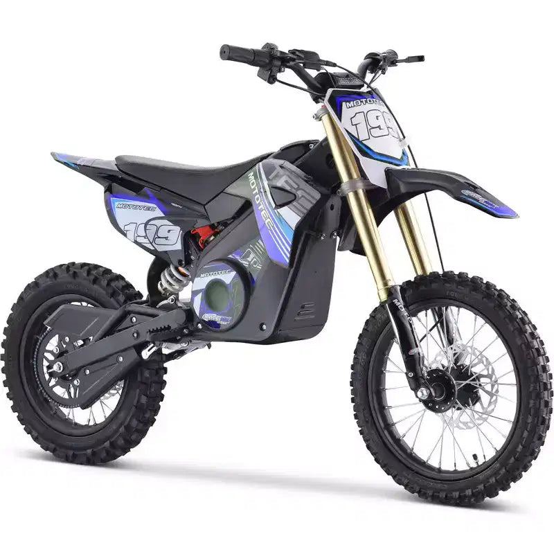 MotoTec 48v Pro Electric Dirt Bike 1500w Lithium Red