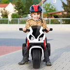 Costway Kids Ride On Motorcycle 6V Battery Powered Electric Toy 3 Wheels