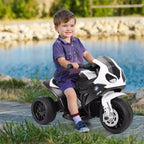 Costway Kids Ride On Motorcycle 6V Battery Powered Electric Toy 3 Wheels