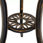 Yaheetech 3 Piece Outdoor Bistro Table Set