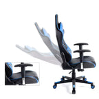 Gaming Office Chair PU Leather with Adjustable Headrest and Lumbar Pillow - GTRACING