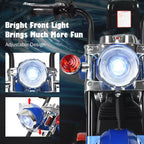 Costway 3 Wheel Kids Ride On Motorcycle 6V Battery Powered Electric Toy Blue/Pink/White/Red