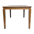 Flash Furniture Henry Solid Wood Dining Table, Commercial Grade Heavy Duty Rectangle Wood Table for 6