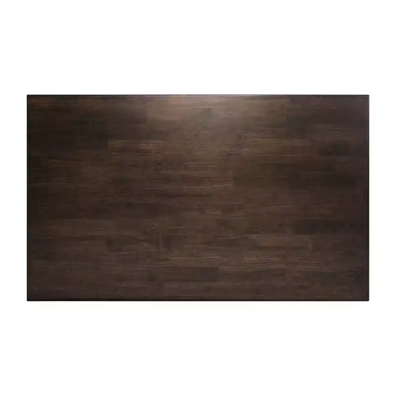 Flash Furniture Henry Solid Wood Dining Table, Commercial Grade Heavy Duty Rectangle Wood Table for 6
