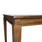 Flash Furniture Henry Solid Wood Dining Table, Commercial Grade Heavy Duty Rectangle Wood Table for 6