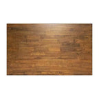 Flash Furniture Henry Solid Wood Dining Table, Commercial Grade Heavy Duty Rectangle Wood Table for 6