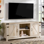 Middlebrook Firebranch 58-inch Barn Door TV Stand