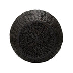Household Essentials Handwoven Barrel Wicker Storage Basket Side Table - 17.0L x 17.0W x 19.0H