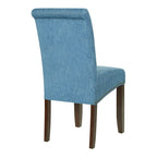 Copper Grove Five Bridge Eco Parsons Faux Leather Nailhead Chair