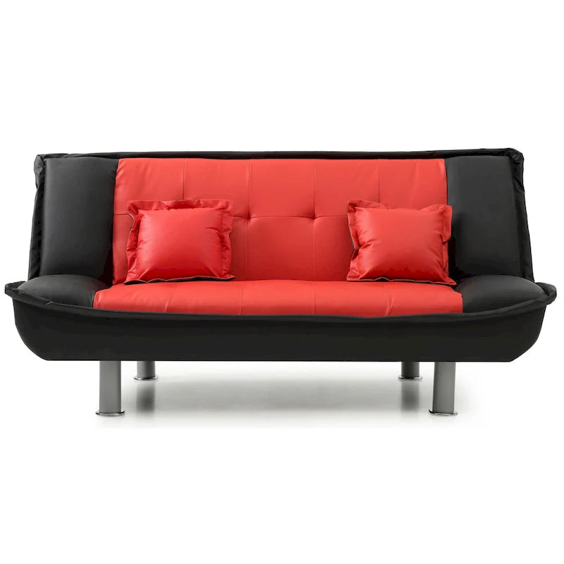 Lionel Faux Leather Sofa Bed