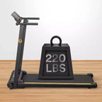 UREVO Folding Mini Electric Walking Pad Treadmill