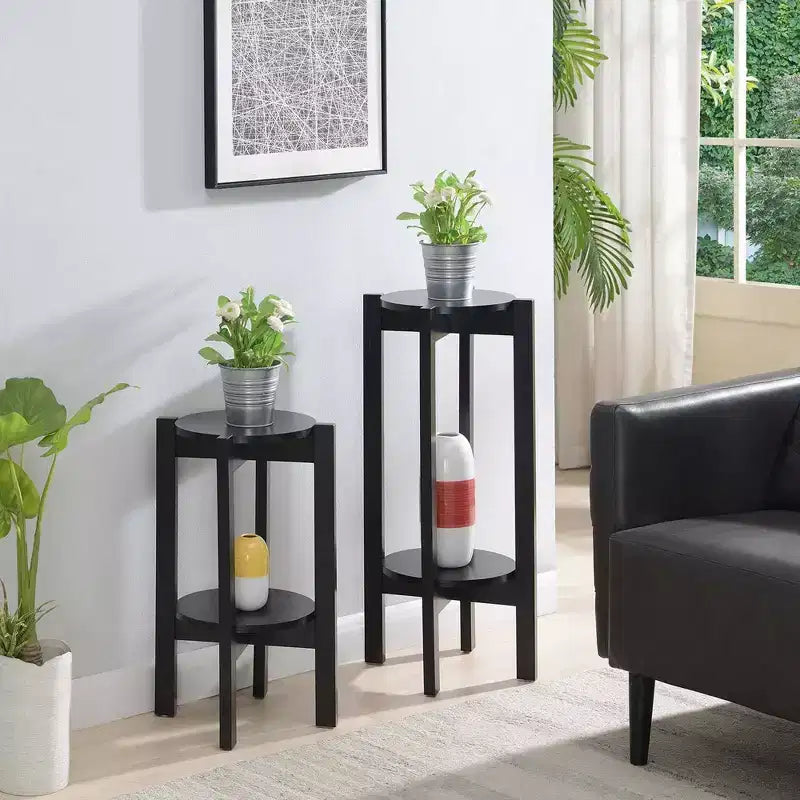 31.25 Newport Deluxe 2 Tier Plant Stand - Breighton Home