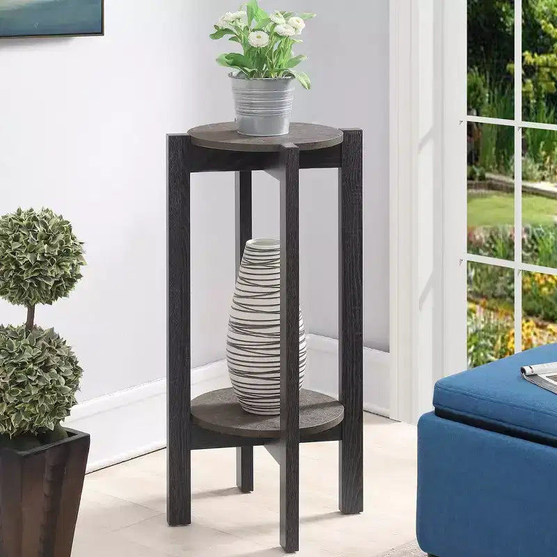 31.25 Newport Deluxe 2 Tier Plant Stand - Breighton Home