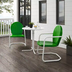 Crosley 3pc Griffith Outdoor Patio Bistro Set