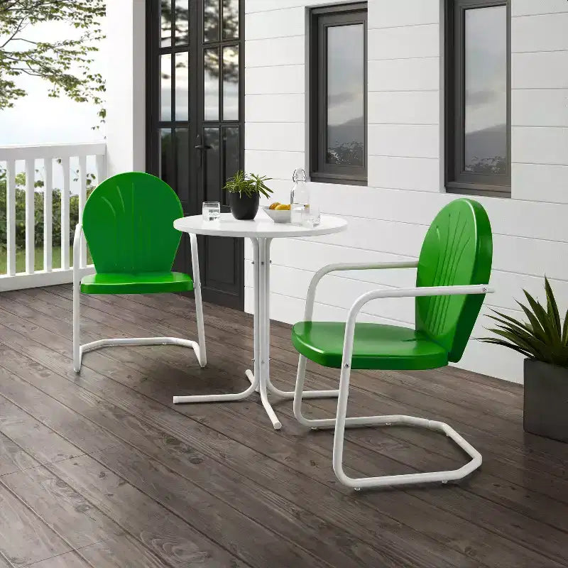 Crosley 3pc Griffith Outdoor Patio Bistro Set