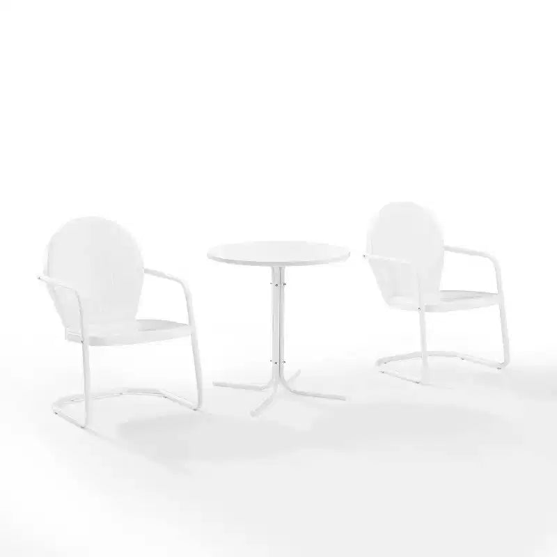 Crosley 3pc Griffith Outdoor Patio Bistro Set
