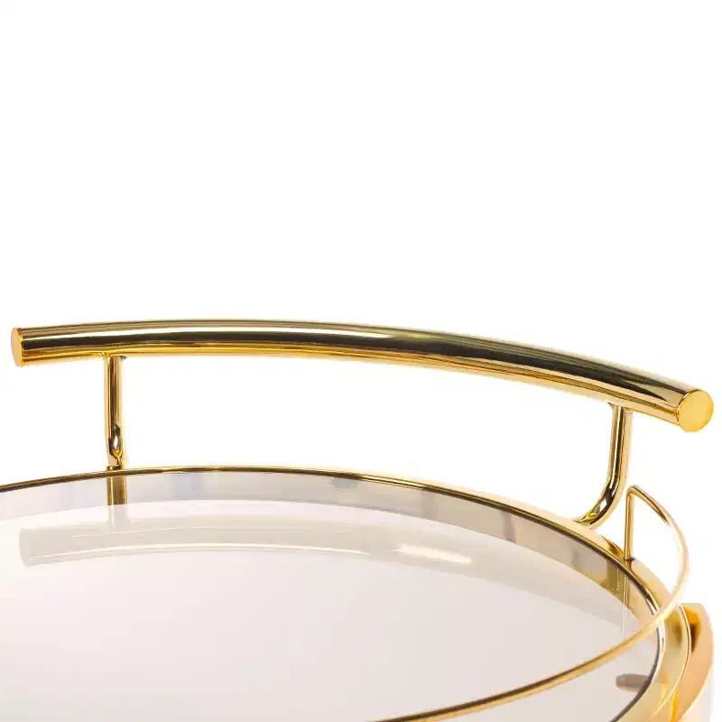 Rio 3 Tier Round Bar Cart - BCT8002 - Safavieh