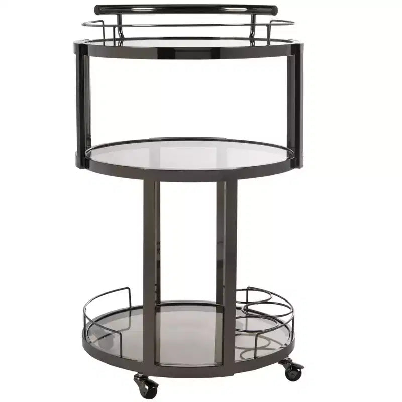 Rio 3 Tier Round Bar Cart - BCT8002 - Safavieh