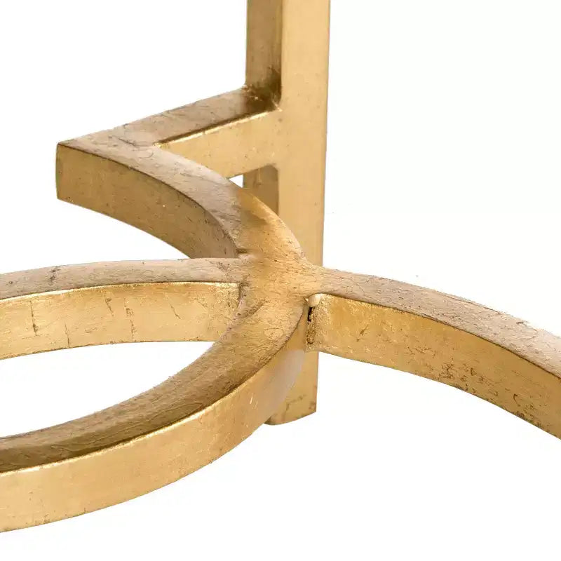 Mita End Table - FOX2581 - Gold/Mirror - Safavieh Couture