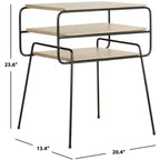 Marcel End Table - FOX4252 - Light Grey - Safavieh Couture