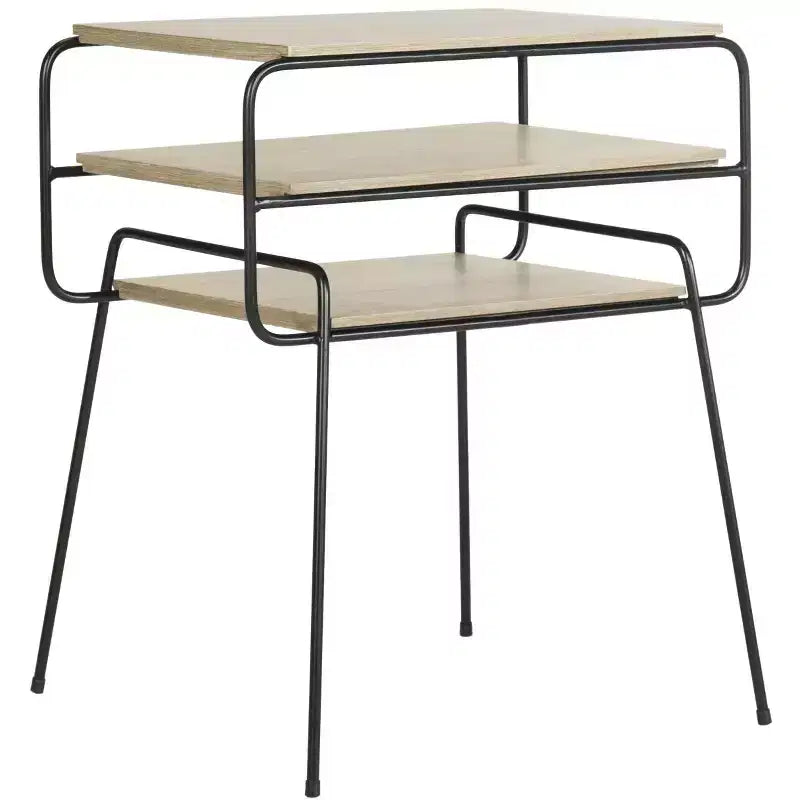 Marcel End Table - FOX4252 - Light Grey - Safavieh Couture