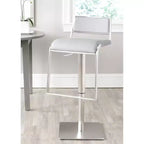 Natania Swivel Bar Stool - FOX3006 - Grey - Safavieh Couture