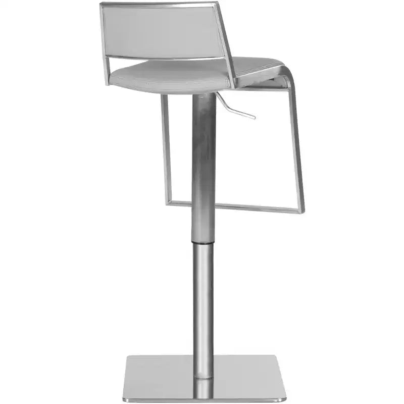 Natania Swivel Bar Stool - FOX3006 - Grey - Safavieh Couture