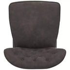 Ashby 26H Mid-Century Modern Leather Tufted Swivel Counter Stool (Set Of 2) - FOX1702 - Safavieh Couture