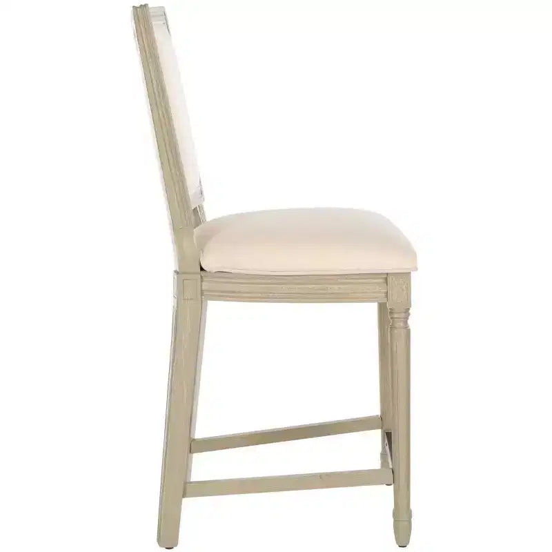 Buchanan Rectangle Counter Stool (Set Of 2) - FOX6271 - Safavieh Couture