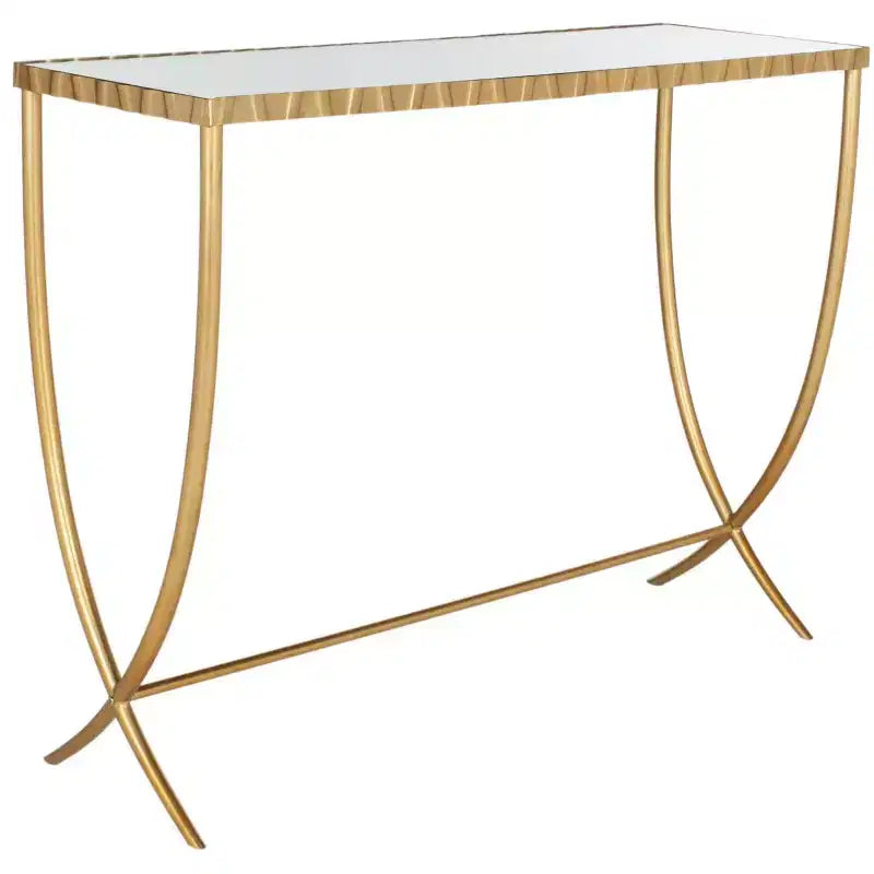 Princess Console Table - FOX6256A - Gold - Safavieh Couture