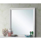 Passion Furniture 36 in. x 36 in. Classic Square Framed Dresser Mirror