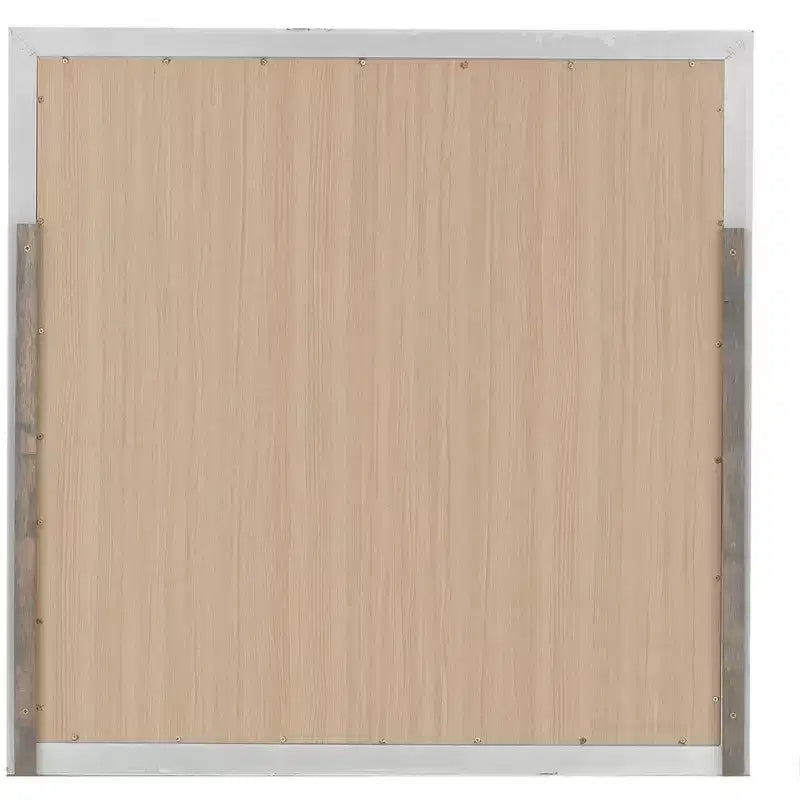 Passion Furniture 36 in. x 36 in. Classic Square Framed Dresser Mirror