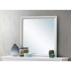Passion Furniture 36 in. x 36 in. Classic Square Framed Dresser Mirror