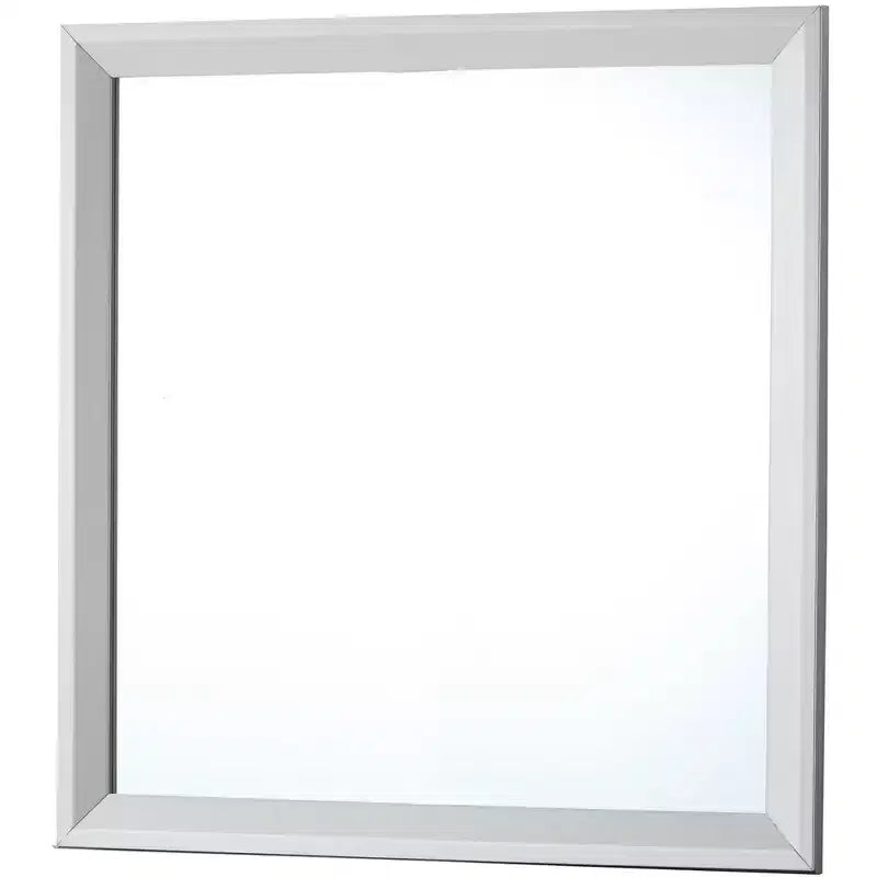 Passion Furniture 36 in. x 36 in. Classic Square Framed Dresser Mirror