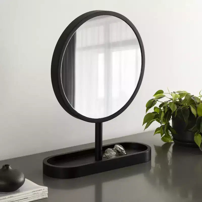 Kate and Laurel Travis Framed Tabletop Mirror
