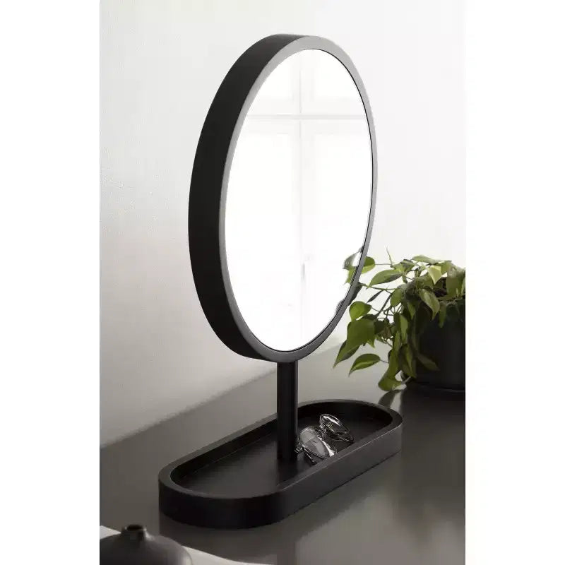 Kate and Laurel Travis Framed Tabletop Mirror