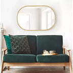 Kate and Laurel Caskill Capsule Framed Wall Mirror