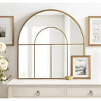 Kate and Laurel Solei Framed Arch Wall Mirror