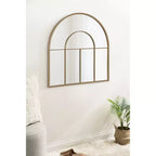Kate and Laurel Solei Framed Arch Wall Mirror