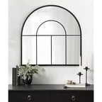 Kate and Laurel Solei Framed Arch Wall Mirror