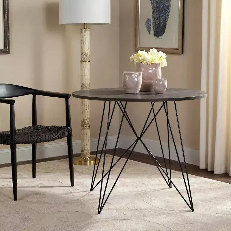 Marino Dinning Table - FOX4260 - Dark Grey - Safavieh Couture