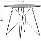 Marino Dinning Table - FOX4260 - Dark Grey - Safavieh Couture
