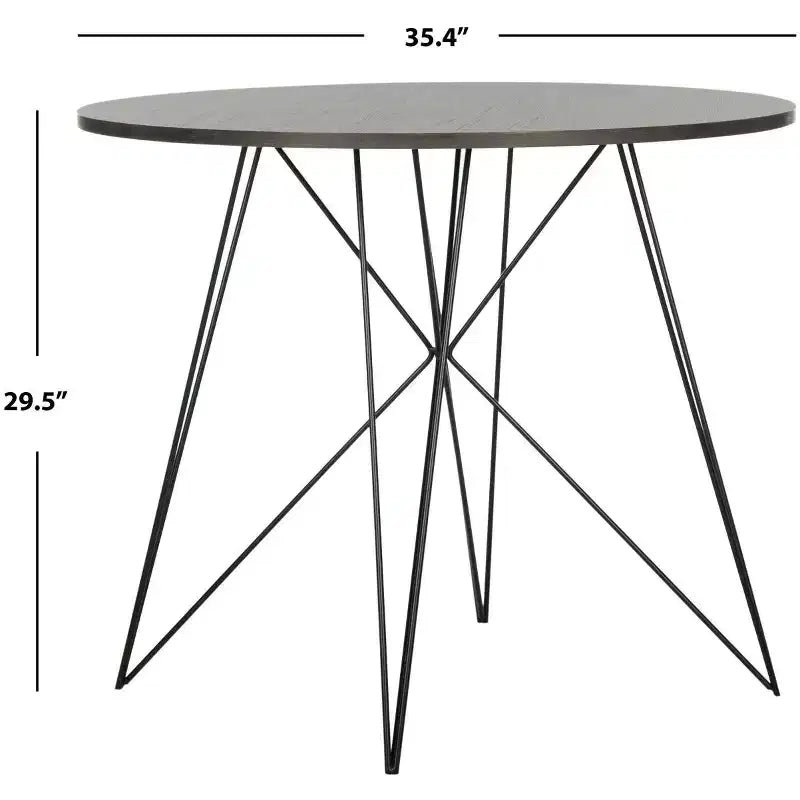 Marino Dinning Table - FOX4260 - Dark Grey - Safavieh Couture