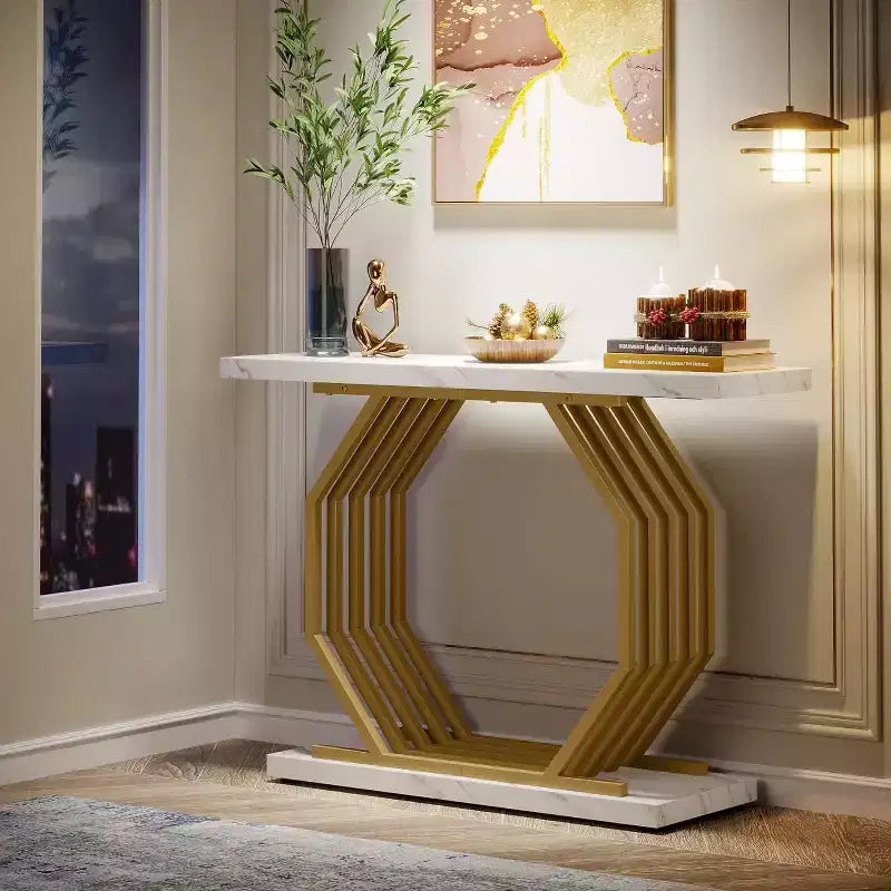 Tribesigns 39.37 Entryway Narrow Sofa Table