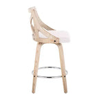 Set of 2 Charlotte Counter Height Barstools - LumiSource