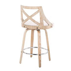 Set of 2 Charlotte Counter Height Barstools - LumiSource