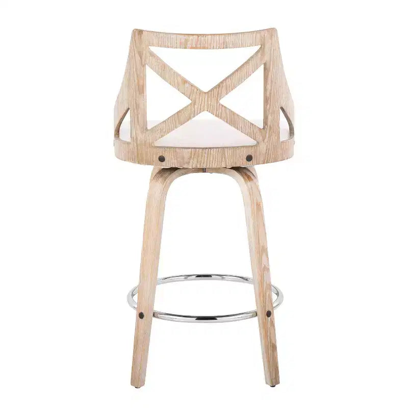 Set of 2 Charlotte Counter Height Barstools - LumiSource