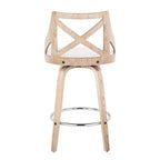 Set of 2 Charlotte Counter Height Barstools - LumiSource