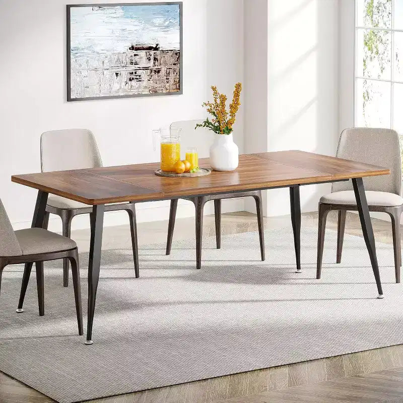 Tribesigns Rectangular Dinner Table